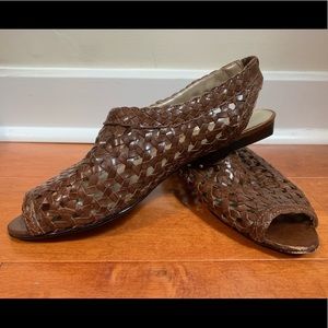 KIKIT vintage woven sandals | SIZE 8